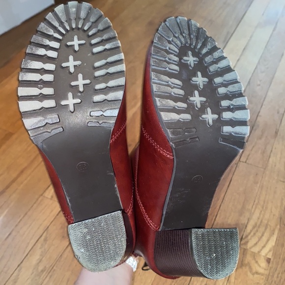 Maroon booties - Picture 4 of 6